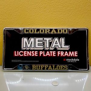 CU Buffs License Plate Frame